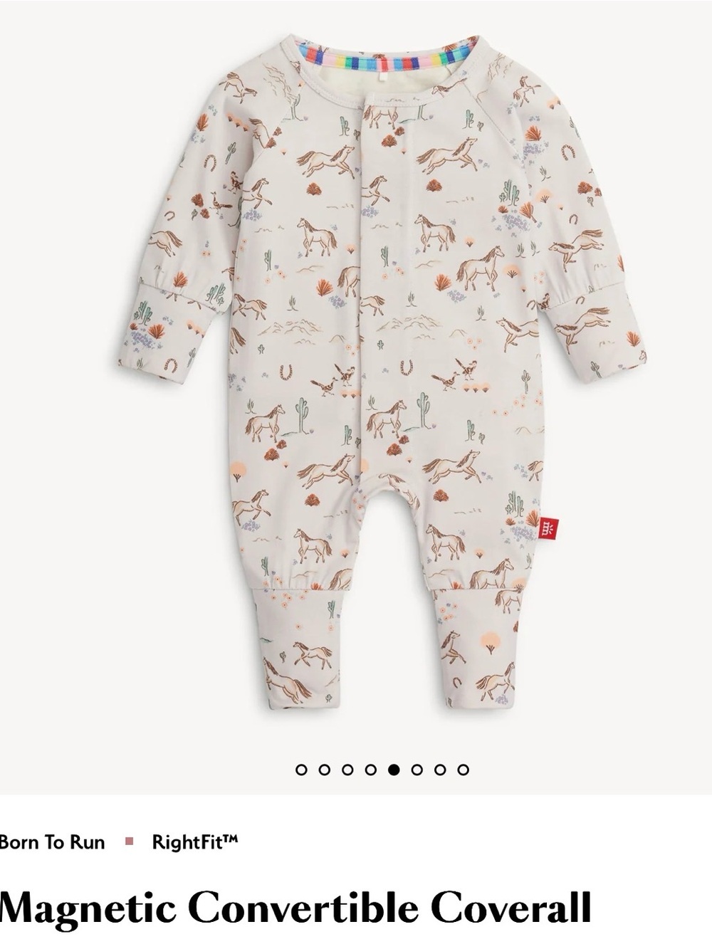 Magnetic Me Convetible Coverall (18-24) Born to Run